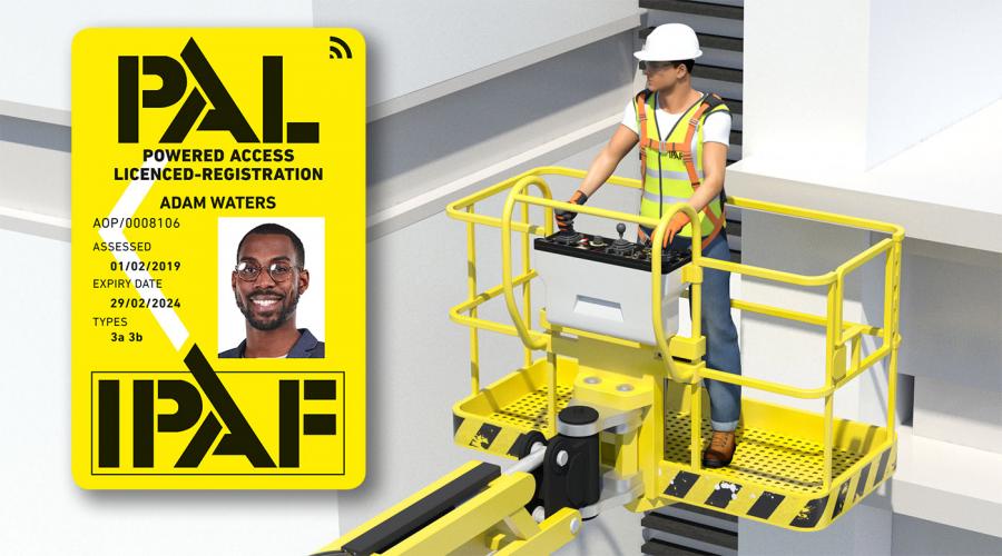 PAL CARD for man lift operator